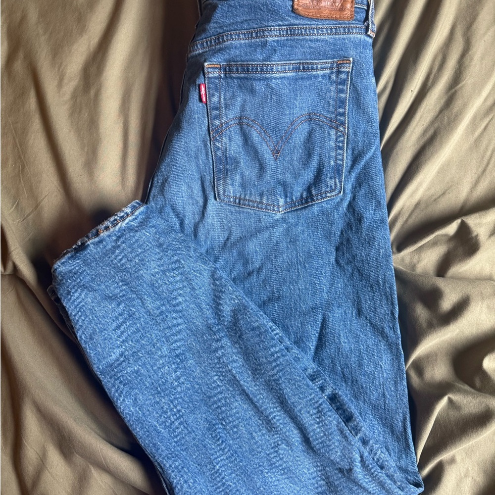 Levi's Wedgie Fit Light Blue Jeans